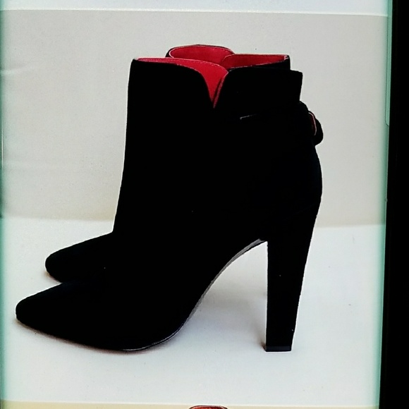 Charles Jourdan Shoes - CHARLES JOURDAN suede ankle boots